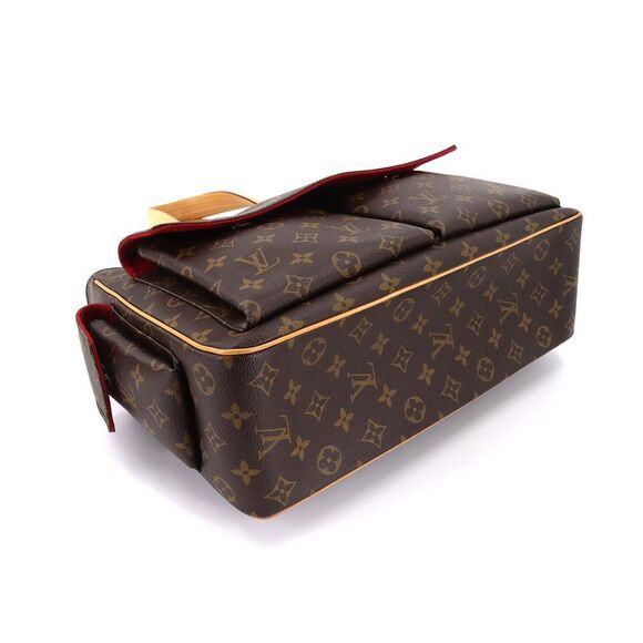 Louis Vuitton Multipli Cite Monogram Canvas Shoulder Bag Brown - Picture 3 of 7